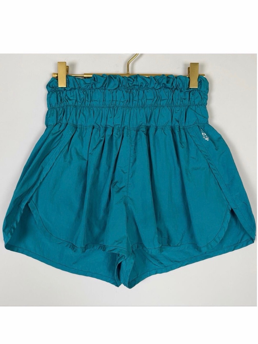Free People Movement The Way Home Short Teal Blue Green Medium Athletic Running